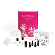 Semilac - Kit de manicure semi-permanente Try Me Customized