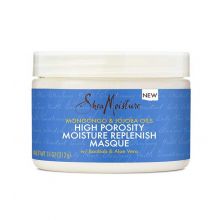 Shea Moisture - Máscara hidratante para cabelo com porosidade elevada - Óleos de mongongo e jojoba