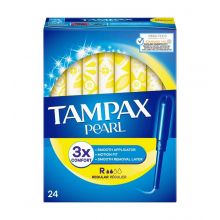 Tampax - tampões regulares Pearl - 24 unidades