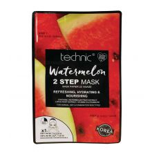 Technic Cosmetics - Máscara de 2 etapas Watermelon