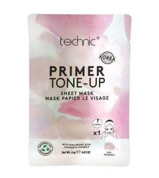 Technic Cosmetics - Máscara facial Primer Tone-Up