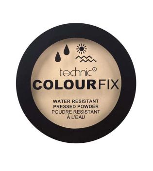 Technic Cosmetics - Pós compactos Colour Fix Water Resistant - Cashew