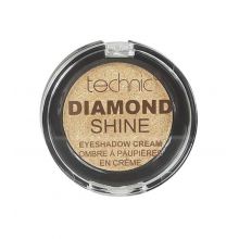 Technic Cosmetics - Sombra única Diamond Shine - Fool's Gold