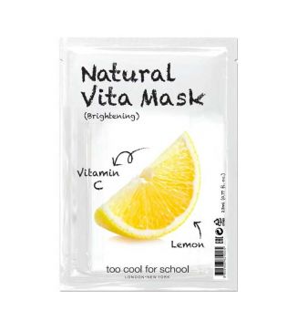 Too cool for school - Máscara Facial Natural Vita - Clareamento