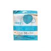 Diversos - Máscara de proteção descartável FFP2 - Azul turquesa