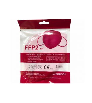 Varios - Máscara de proteção descartável FFP2 - Bordeaux