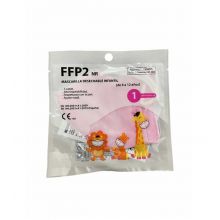 Vários - Máscara de proteção infantil FFP2 - rosa