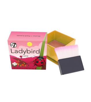 W7 - Blusher em pó The Boxed Blusher - Ladybird lane