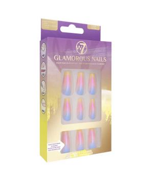 W7 - Unhas postiças Glamorous Nails - Candy Gloss
