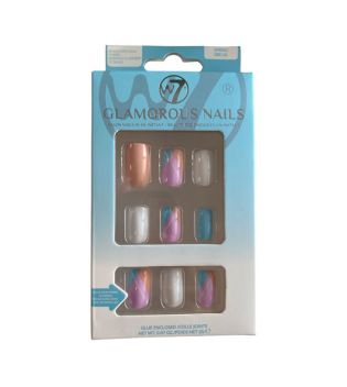 W7 - Unhas postiças Glamorous Nails - Spring Break