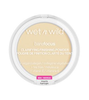 Wet N Wild - Pó de acabamento fosco Bare Focus - Fair/Light