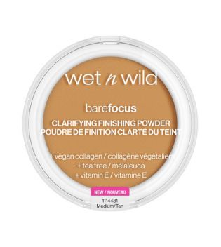 Wet N Wild - Pó de acabamento matificante Bare Focus - Medium/Tan